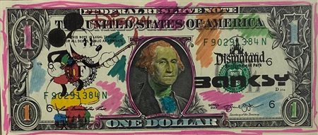 Banksy “Dismal Dollar” 2015