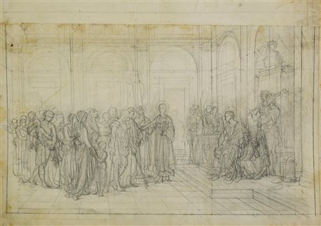 Scuola italiana della seconda meta' del XIX secolo SAN PIETRO GUARISCE LO...