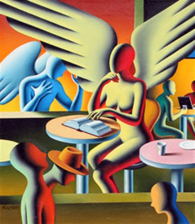 KOSTABI Mark (Los Angeles 1960) Heaven can't wait. Start getting the muse,...