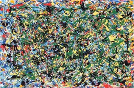 DESARLO Adriano (Milano, 1976) Senza titolo, 2013 dripping su tela, cm. 50 x...