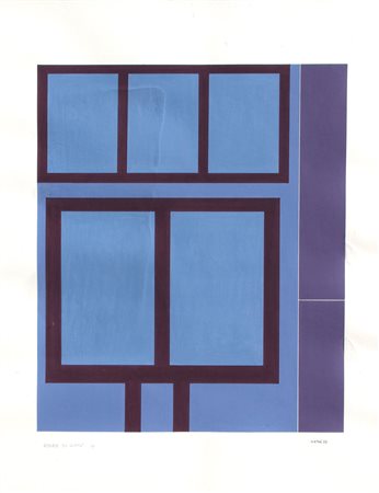 NATIVI Gualtiero (Pistoia 1921 - Greve in Chianti 1999) Amore di città 4...