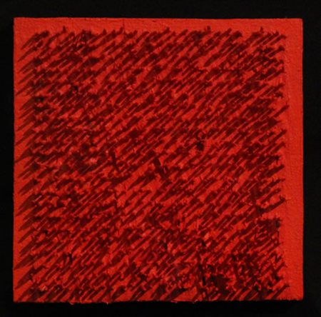 AUBERTIN Bernard (Fontenay-aux-Roses 1934) Clous n° 823, 1969 chiodi su...