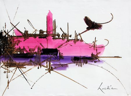 MATHIEU Georges (Boulogne sur Mer 1921 - Boulogne-Billancourt, 2012) Senza...