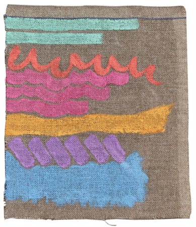 GRIFFA Giorgio (Torino 1936) Sei colori, 2003 acrilico su tela, cm. 24 x 21...