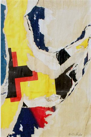 ROTELLA Mimmo (Catanzaro 1918 - Milano 2006) La stella di Rotella, 1958...