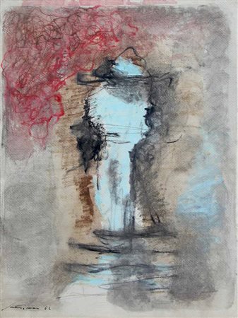 SANTOMASO Giuseppe (Venezia 1907 - Venezia 1990) Senza titolo, 1962 tecnica...