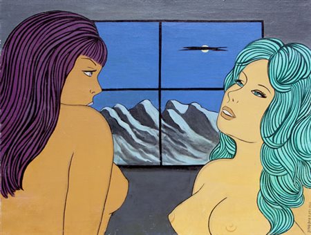 BUZZATI Dino (San Pellegrino di Belluno,1906 - Milano,1972) Senza titolo,...