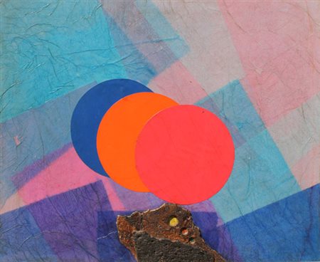 CRIPPA Roberto (Monza 1921 - Bresso 1972) Senza titolo, 1970 collage e...