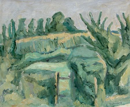 DE AMICIS Cristoforo (Alessandria 1902 - Milano 1987) Mattino d'agosto, anni...