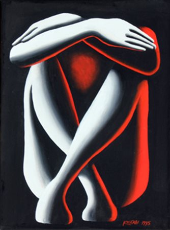 KOSTABI Mark (Los Angeles 1960) Within, 1995 olio su tela, cm. 61 x 46...