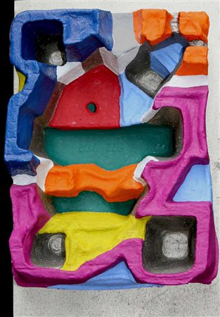 ZUCCHI Andrea (Milano, 1964) Imballaggio, 2012 olio e acrilico su cartone...