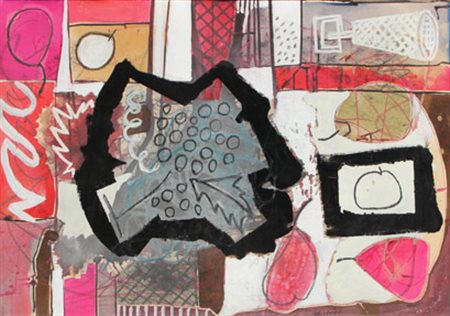 BERTO Gian Paolo (Adria, 1940 - Adria, 2003) Senza titolo, 1967 tecnica mista...