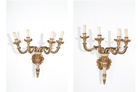 Pair of sconces