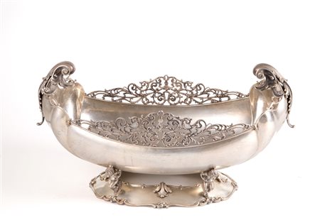 Large silver centerpiece