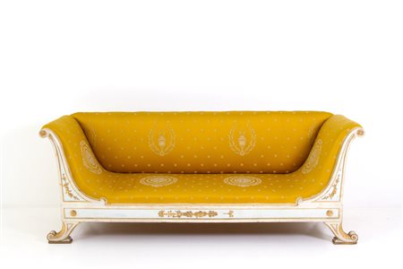 Corbeille sofa in wood