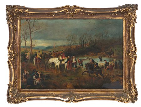 Painting "BATTLE SCENE"