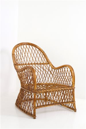 FEDERICA GIUSEPPINA GERVASONI. Rattan armchair