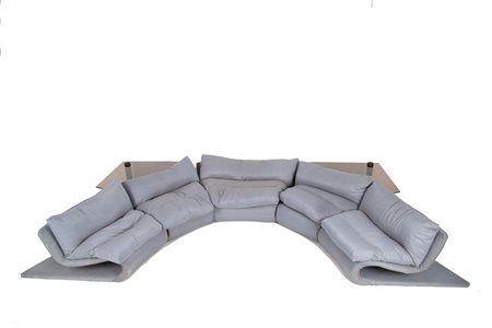 MARZIO CECCHI. Sofa on stilts for STUDIO MOST