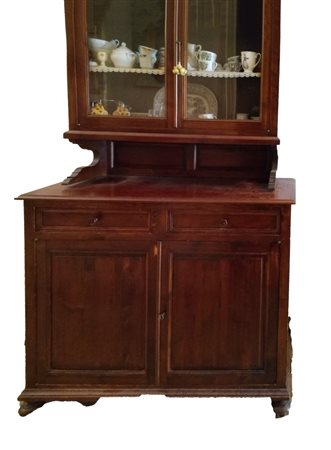 Credenza rustica a due corpi