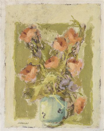 DIPINTO NATURA MORTA DI FRANCO MARZILLI