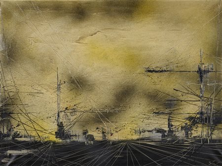 DIPINTO STRADA DI FABIO SINISCA