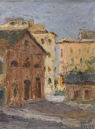 DIPINTO PALAZZI DI IVAN MOSCA
