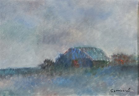 DIPINTO PAESAGGIO DI GIOVANNI OMICCIOLI