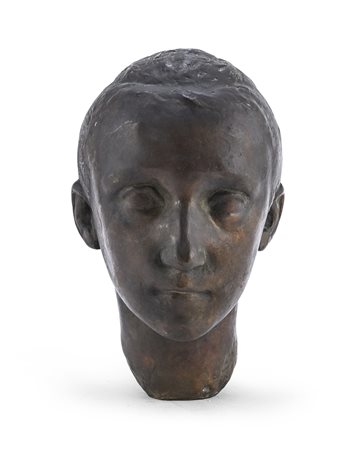 BRONZO FANCIULLA DEL NOVECENTO