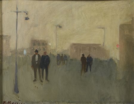 DIPINTO GENTE DI FRANCO VILLORESI