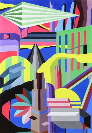 DIPINTO DI TANCREDI FORNASETTI