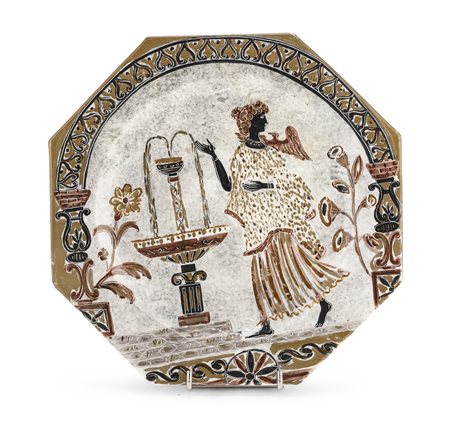 PIATTO CERAMICHE ARCERO, ROMA