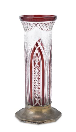 VASO IN CRISTALLO DI BOEMIA