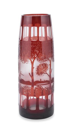 VASO IN CRISTALLO, PROBABILMENTE BOEMIA