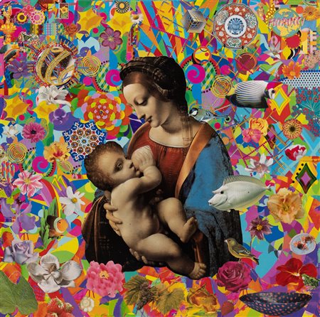 FELIPE CARDENA The virgin of flowers, 2021