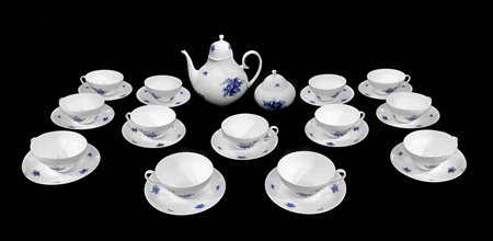 Rosenthal (1879)  - Servizio da te inporcellana, mod Romance in Blue, 50s
