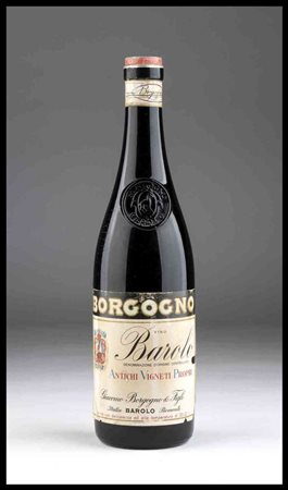 Giacomo Borgogno &amp; Figli, Barolo Piedmont, Barolo DOC - 1 bottle (bt),  vintage 80's.Level: Top
