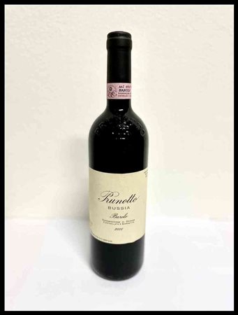 Prunotto Bussia, Barolo Piedmont, Barolo DOCG - 1 bottle (bt), vintage 2000.Level: Within neck