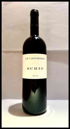 Le Macchiole, Scrio  Tuscany, Sassicaia DOC - 1 bottle (bt), vintage 2005.Level: Within neck (WN),