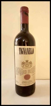Marchesi Antinori, Tignanello Tuscany, Tignanello IGT - 1 bottle (bt), vintage 1983.Level: Bottom