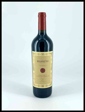 Tenuta Dell'Ornellaia, Masseto Tuscany, Masseto IGT- 1 bottle (bt), vintage 1998.Level: Within Neck