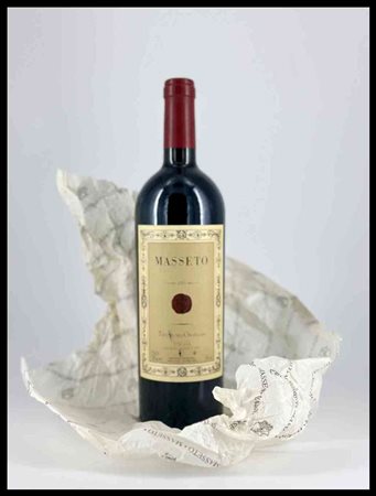 Tenuta Masseto, Masseto Toscana, Msseto IGT - 1 bottle (bt), vintage 2001.Level : Within neck (WN),