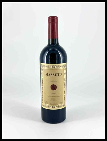 Tenuta Dell'Ornellaia, Masseto Tuscany, Masseto IGT- 1 bottle (bt), vintage 2002.Level: Within Neck