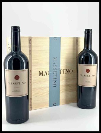 Tenuta Masseto, Massetino Tuscany, Masseto IGT- 3 bottles (bt), vintage 2020.Level: Within Neck