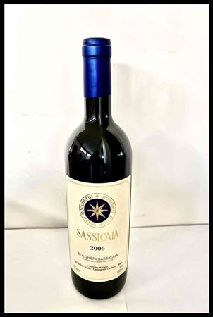 Tenuta San Guido Bolgheri, Sassicaia Tuscany, Sassicaia DOC - 1 bottle (bt), vintage 2006.Level: