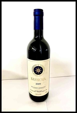 Tenuta San Guido Bolgheri, Sassicaia Tuscany, Sassicaia DOC - 1 bottle (bt), vintage 2009.Level: