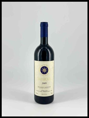 Tenuta San Guido Bolgheri, Sassicaia Tuscany, Sassicaia DOC - 1 bottle (bt), vintage 2009.Level: