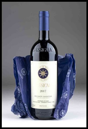 Tenuta San Guido Bolgheri, Sassicaia Tuscany, Sassicaia DOC - 1 bottle (bt), vintage 2017.Level: