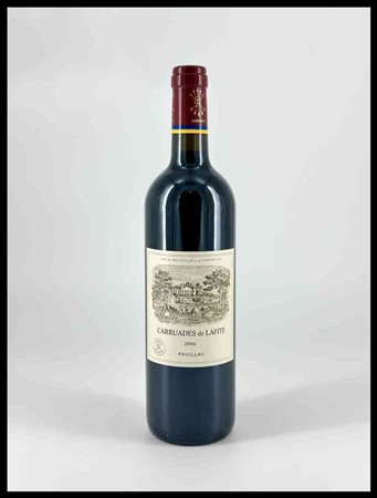 S.C. De Chateau Lafite Rothschild, Carruades de Lafite France, Pauillac,  Appellation d'Origine