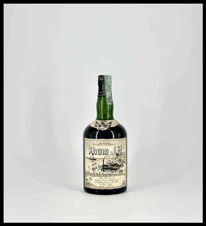 J.M, Rhum Vieux Agricole Millésimé Martinica FR., Rhum.Vol.49,2% - Cl.70Level: Top shoulder (TS),