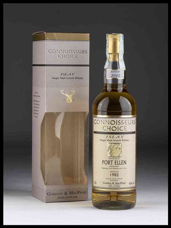 Gordon &amp; MacPhail Connoisseurs Choice Port Ellen Single Malt Scotch Whisky 1982 Scotland,